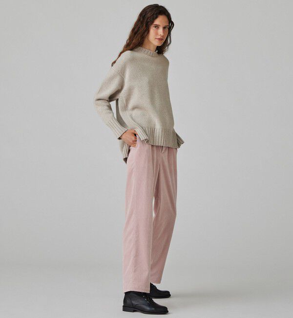 MACPHEE「ストレッチコーデュロイ イージーストレートパンツ」|その他|