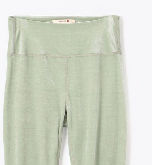 BACCA「inner piece ベロアジャージー レギンス」|その他|