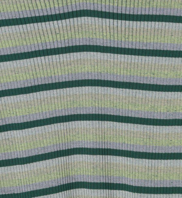 DES PRES「コットンアセテートリブ Vネックプルオーバー」|ニット・セーター|