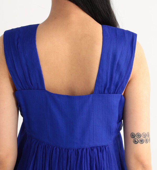 Edition「シルク ヨウリュウノースリーブブラウス」|シャツ・ブラウス|