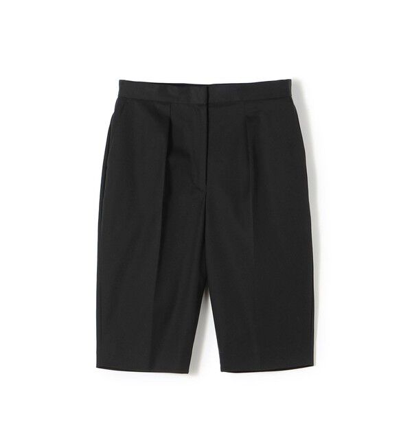 Ballsey「コンパクトクロスストレッチ タイトバミューダパンツ」|その他|19 ブラック