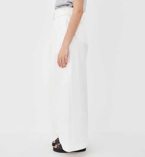 GALERIE VIE「ノンマーセラコットンギャバジン ワイドイージーパンツ」|その他|