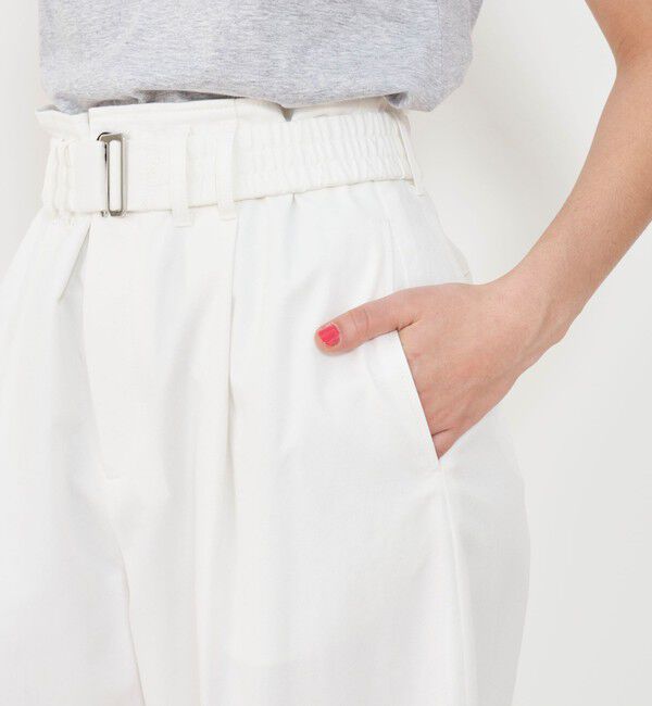 GALERIE VIE「ノンマーセラコットンギャバジン ワイドイージーパンツ」|その他|