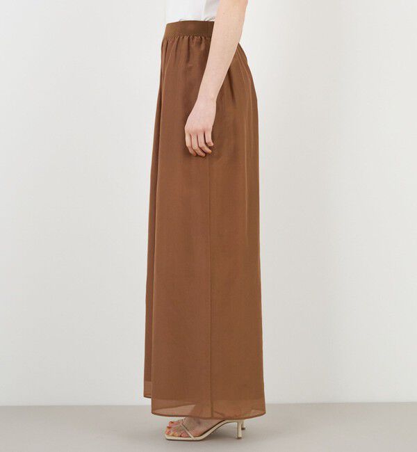 DES PRES「コットンシルクローン ギャザーワイドパンツ」|その他|