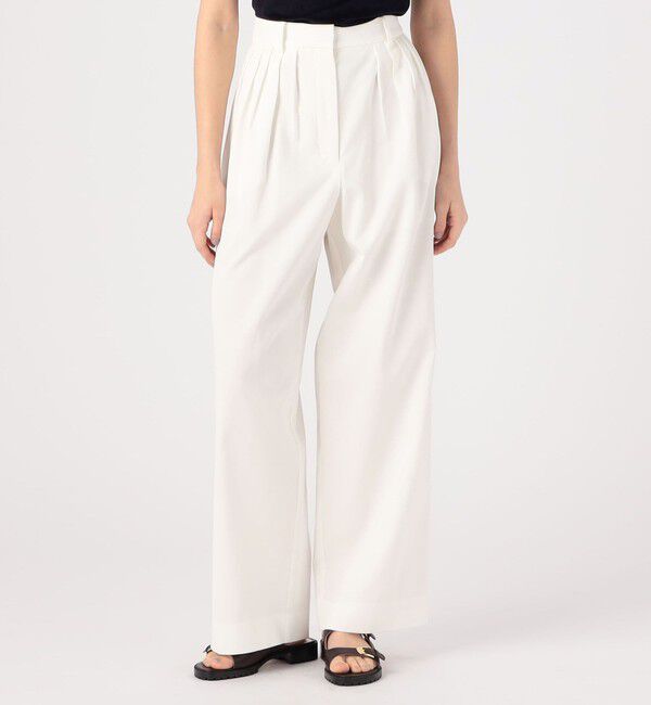 BACCA「ヴィンテージピケ ワイドパンツ」|その他|