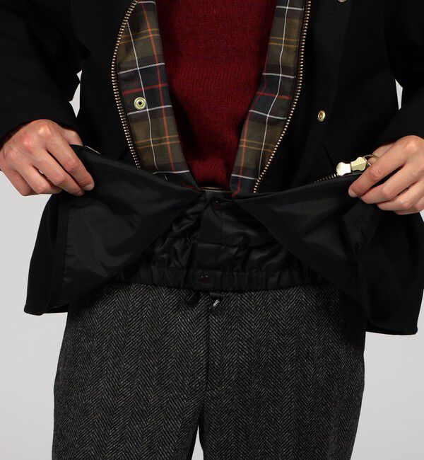 TOMORROWLAND MENS「【別注】Barbour Transport ウールコットンブルゾン」|ブルゾン・スタジャン|