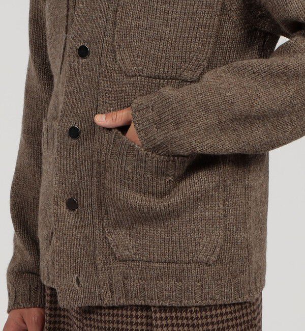 TOMORROWLAND MENS「TOMORROWLAND tricot ハイランドウール ニットブルゾン」|ニット・セーター|