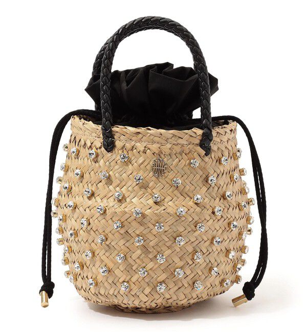 TOMORROWLAND GOODS「Le Nine NINA CRY S LEATHER バスケットバッグ」|かごバッグ|18 ベージュ系