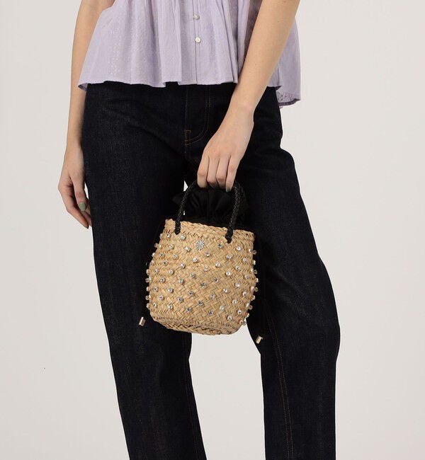 TOMORROWLAND GOODS「Le Nine NINA CRY S LEATHER バスケットバッグ」|かごバッグ|