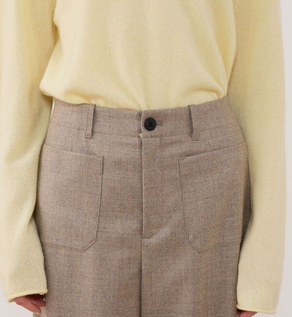 GALERIE VIE「ライトフラノストレッチ マリンパンツ」|その他|