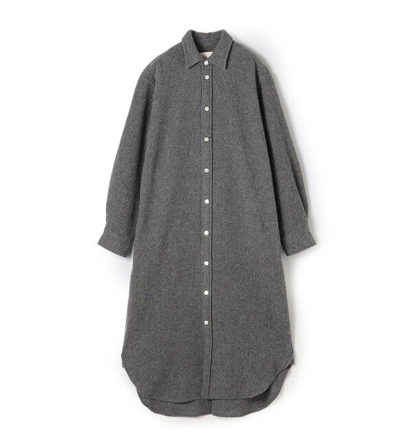 TOMORROWLAND GOODS「NITTO CAMICIONE シャツワンピース」|ワンピース|15 グレー