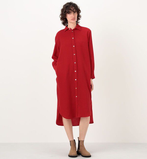 TOMORROWLAND GOODS「NITTO CAMICIONE シャツワンピース」|ワンピース|