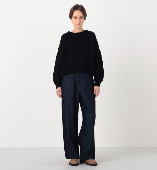 TOMORROWLAND GOODS「MAYDI COLORADO ラウンドネックプルオーバー」|ニット・セーター|