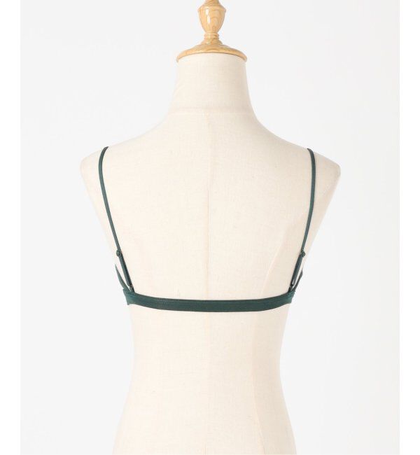 EMILYWEEK「【RESET】オーガニックコットン混 ブラ（グレー、グリーン）」|インナー|