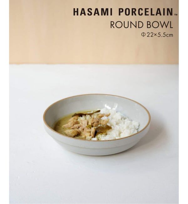 ACME「【HASAMI PORCELAIN / ハサミポーセリン】 BOWL 22&times;5.5cm　ボウル」|食器・キッチングッズ|ホワイト