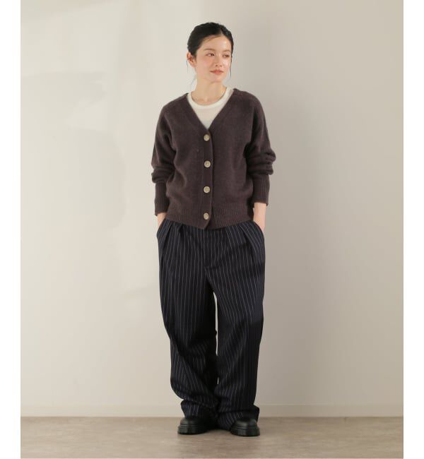 JOINT WORKS「J ワイドタックストライプパンツ」|スラックス|