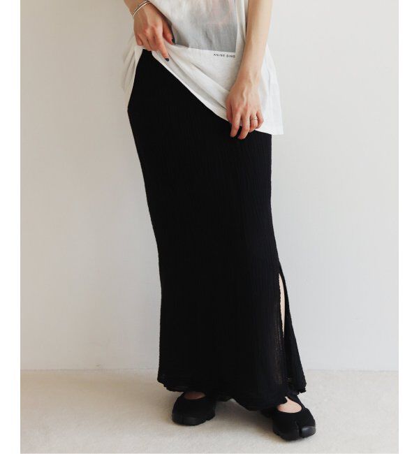 Plage「LES ATELIERS FRANCAIS DE CONFECTION 別注 I LINE スカート」|スカート|