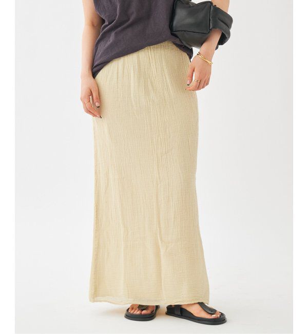 Plage「LES ATELIERS FRANCAIS DE CONFECTION 別注 I LINE スカート」|スカート|ナチュラル A