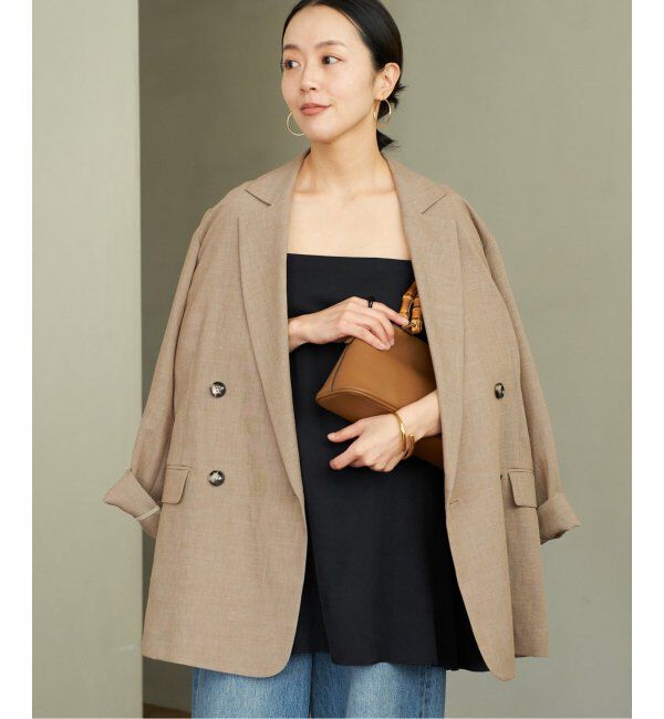 Plage「《追加》fibril linen 混 キャミソール」|キャミソール|