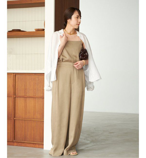 Plage「《追加》fibril linen 混 キャミソール」|キャミソール|