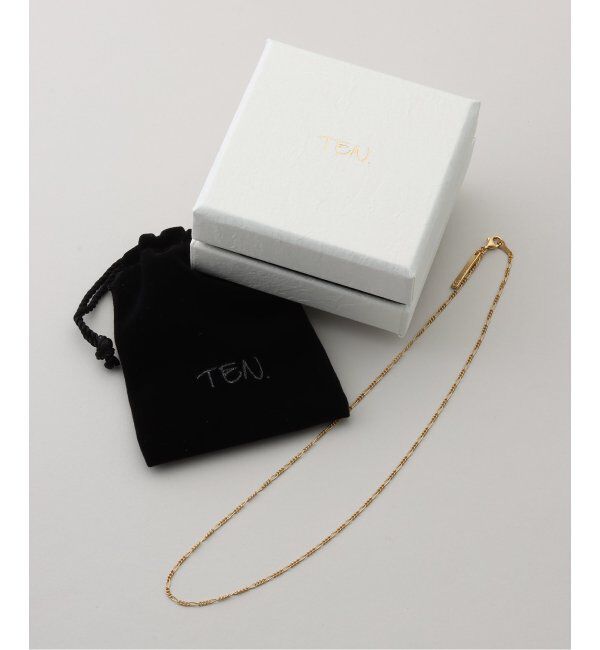 SLOBE IENA「TEN./テン フィガロチェーンネックレス GD NO.NEG-0059」|ネックレス|