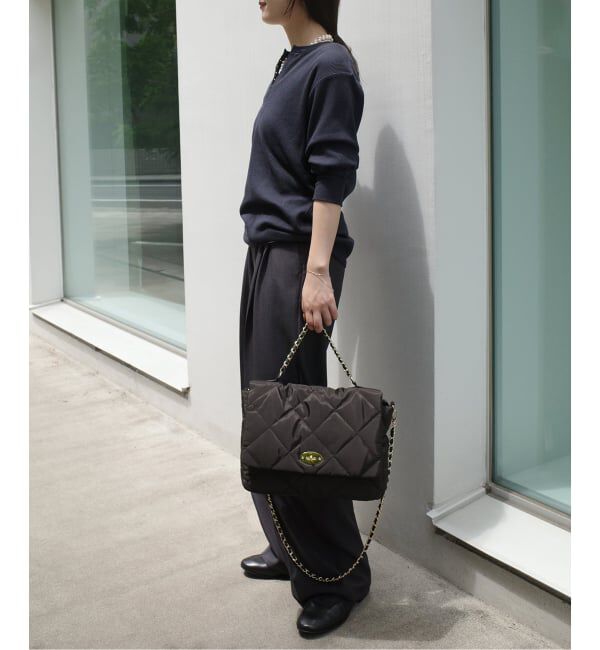 SLOBE IENA「OUTDOOR/アウトドア SLOBE別注 キルティンクショルダーバッグ」|ショルダー・メッセンジャー|