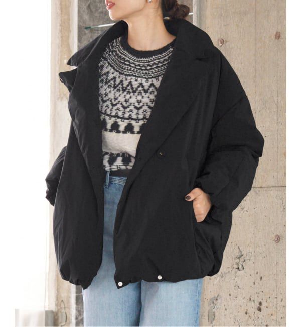 IENA「ARTIROSA 撥水テイラーコクーンダウン」|ダウン|