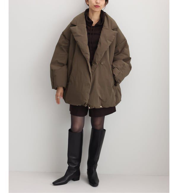 IENA「ARTIROSA 撥水テイラーコクーンダウン」|ダウン|