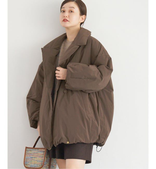 IENA「ARTIROSA 撥水テイラーコクーンダウン」|ダウン|