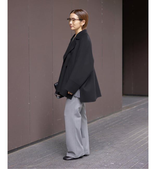 IENA「《追加2》スーパー160ダブルフェイスショートコート」|その他|