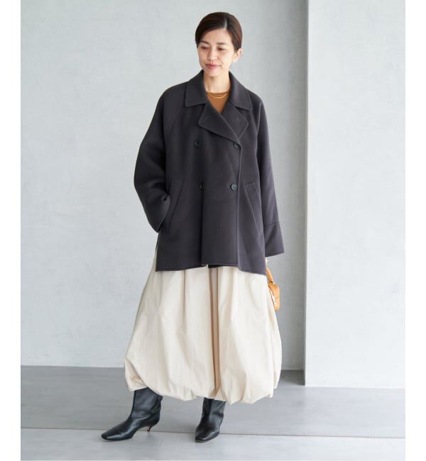 IENA「《追加2》スーパー160ダブルフェイスショートコート」|その他|