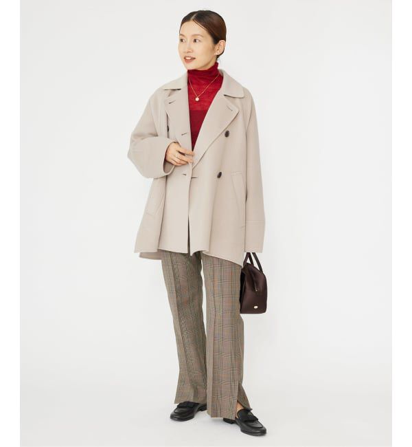 IENA「《追加2》スーパー160ダブルフェイスショートコート」|その他|