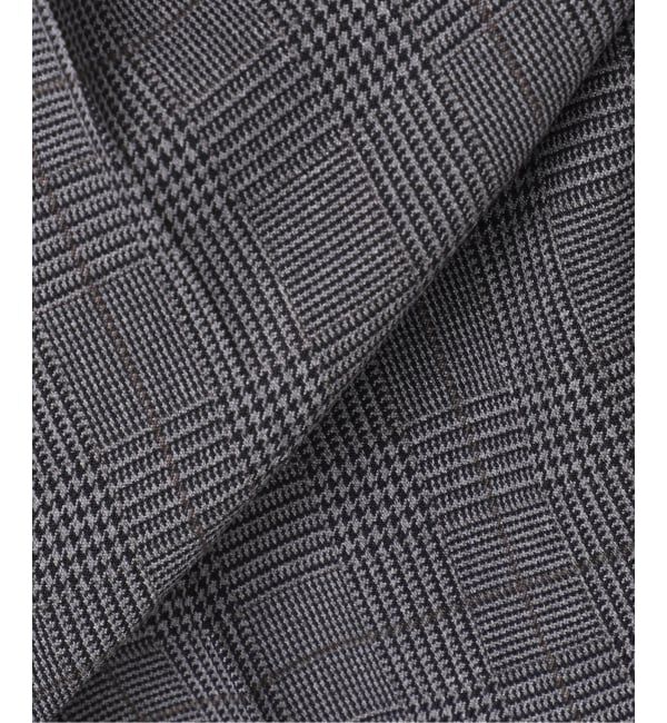 IENA「サスペンダーチェックパンツ」|スラックス|