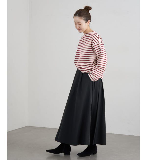 IENA「ソフトタフタサーキュラースカート」|スカート|