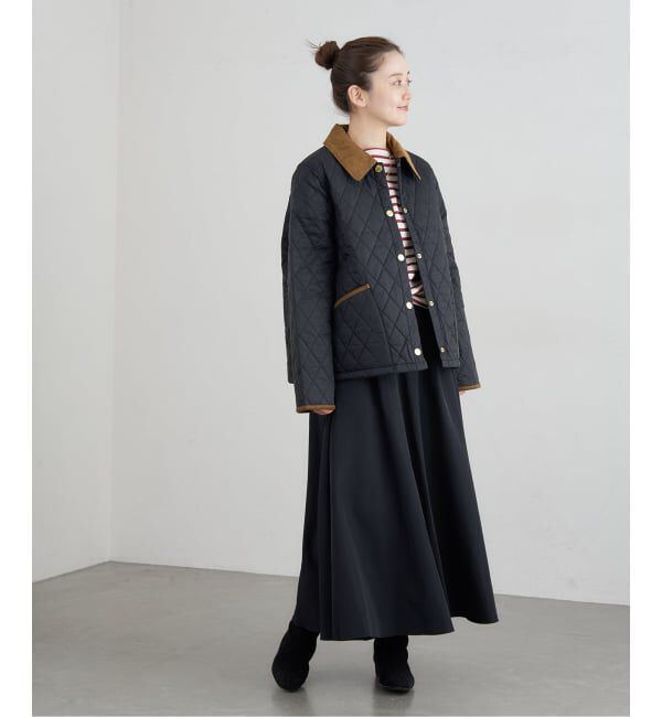 IENA「ソフトタフタサーキュラースカート」|スカート|