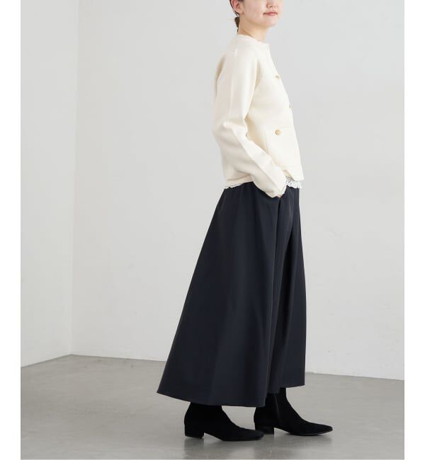 IENA「ソフトタフタサーキュラースカート」|スカート|