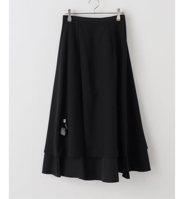 IENA「ソフトタフタサーキュラースカート」|スカート|