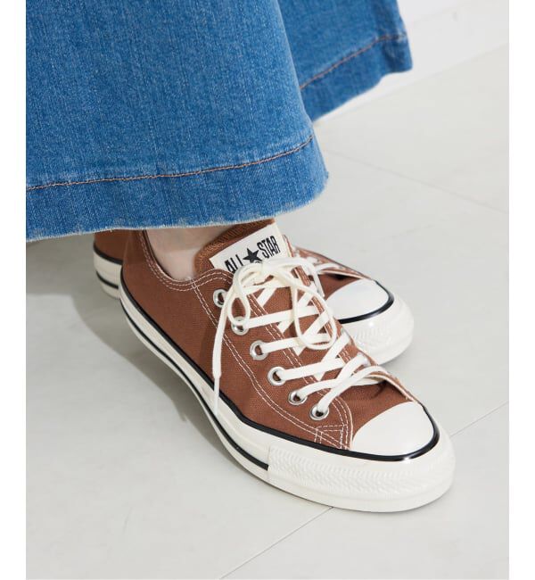 SLOBE IENA「CONVERSE/コンバース ALL STAR AGED CL OX」|スニーカー|ブラウン