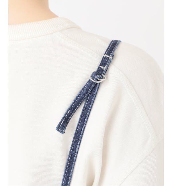 SLOBE IENA「《予約》LEDENIM ナローフレアデニムジャンパースカート」|ワンピース|