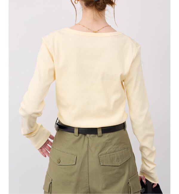 SLOBE IENA「《WEB限定/追加予約》パーフェクトカットソー」|Tシャツ・カットソー|