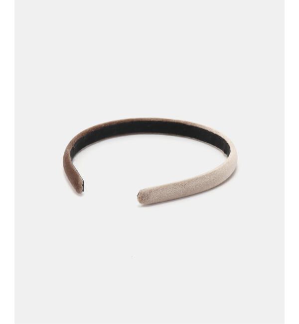 IENA「SCHO/ショー SMOKE HAIRBAND ヘアバンド FW24-HB-BLA-SMO」|その他|