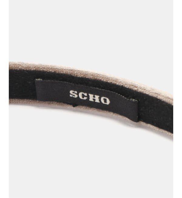 IENA「SCHO/ショー SMOKE HAIRBAND ヘアバンド FW24-HB-BLA-SMO」|その他|