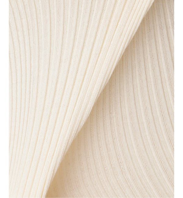 IENA LA BOUCLE「HAKUJI/ハクジ RANDOM RIB ASYM BRA  H232590」|Tシャツ・カットソー|