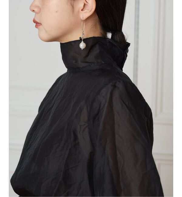 IENA LA BOUCLE「CHRISTIAN WIJNANTS/クリスチャンワイナンツ CW TAPULO ブラウス 8612BLACK」|シャツ・ブラウス|