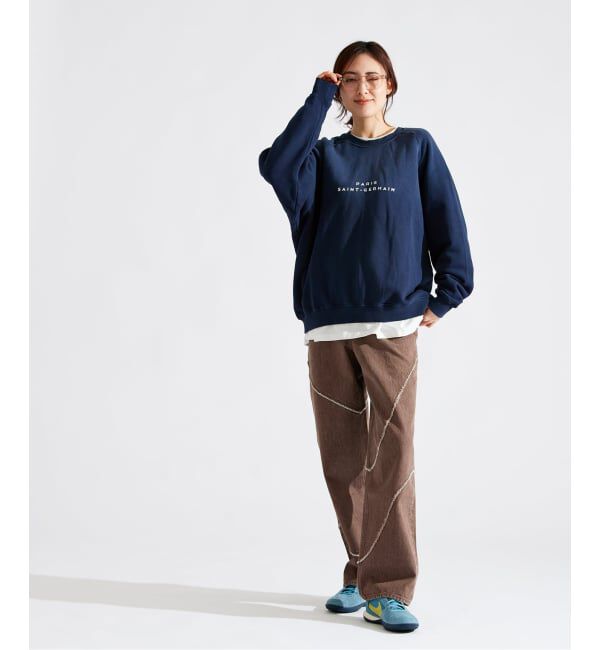 Paris Saint-Germain「【Paris Saint-Germain / パリ・サン＝ジェルマン】JP BACK EMBLEM SWEAT SHIRT」|スウェット・ジャージ|