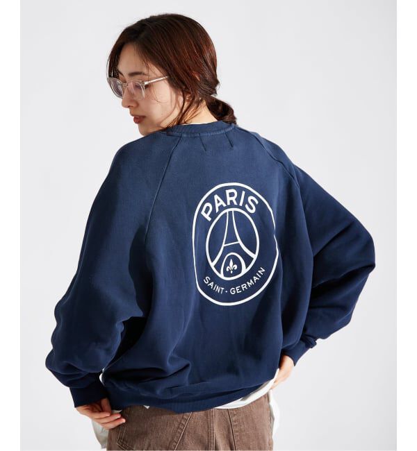 Paris Saint-Germain「【Paris Saint-Germain / パリ・サン＝ジェルマン】JP BACK EMBLEM SWEAT SHIRT」|スウェット・ジャージ|