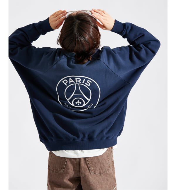 Paris Saint-Germain「【Paris Saint-Germain / パリ・サン＝ジェルマン】JP BACK EMBLEM SWEAT SHIRT」|スウェット・ジャージ|