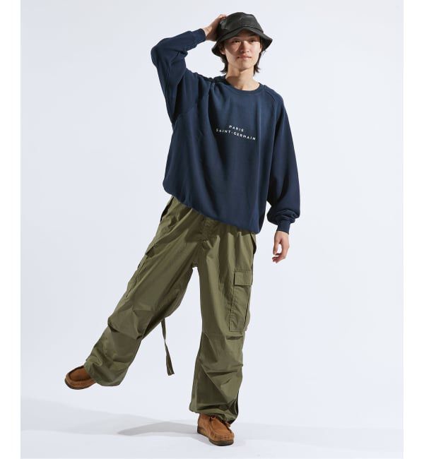 Paris Saint-Germain「【Paris Saint-Germain / パリ・サン＝ジェルマン】JP BACK EMBLEM SWEAT SHIRT」|スウェット・ジャージ|