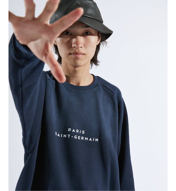 Paris Saint-Germain「【Paris Saint-Germain / パリ・サン＝ジェルマン】JP BACK EMBLEM SWEAT SHIRT」|スウェット・ジャージ|