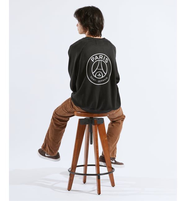 Paris Saint-Germain「【Paris Saint-Germain / パリ・サン＝ジェルマン】JP BACK EMBLEM SWEAT SHIRT」|スウェット・ジャージ|